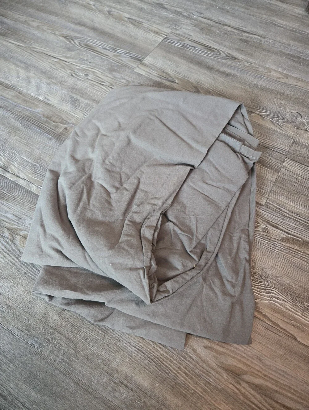 Neutral Taupe Bed Sheet or Duvet Cover - Solid Color
